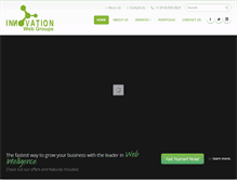 Tablet Screenshot of innovationwebgroups.com